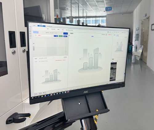 塑封后芯片六面检测分选设备