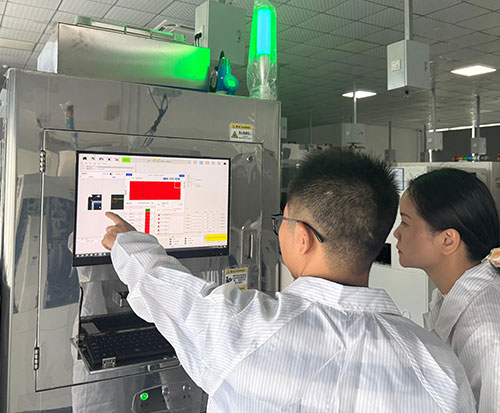 塑封后芯片六面检测分选设备