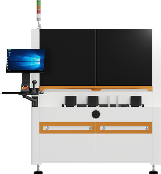 塑封后芯片六面检测分选设备