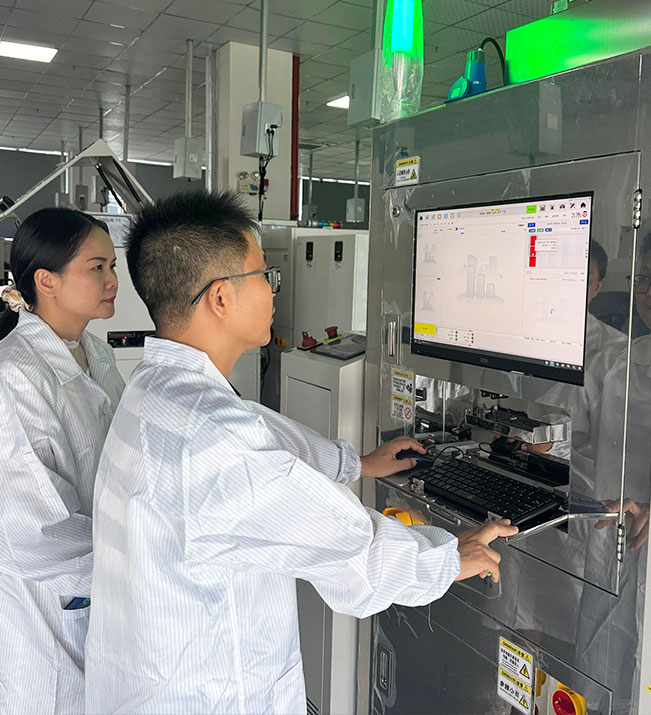 塑封后芯片六面检测分选设备