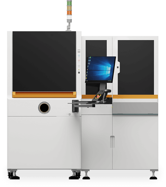 塑封后芯片六面检测分选设备