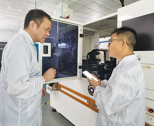 塑封后芯片六面检测分选设备