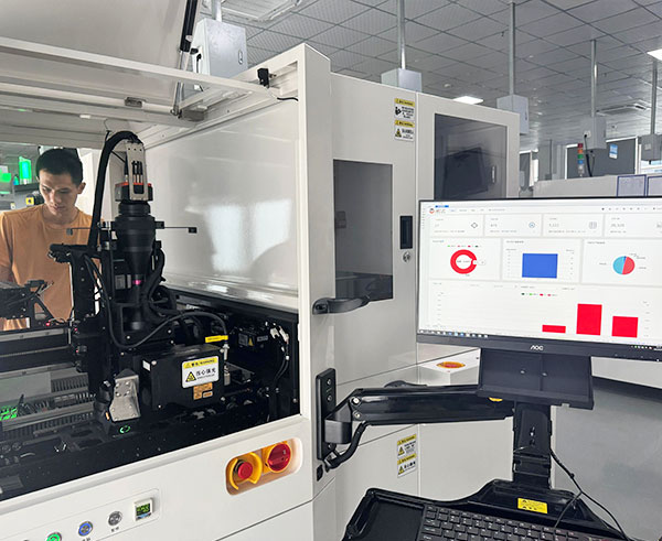 塑封后芯片六面检测分选设备